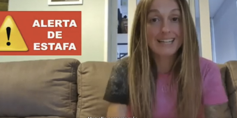 La corredora de trail Azara Garc&iacute;a, estafada por un hombre en el aeropuerto de Barajas