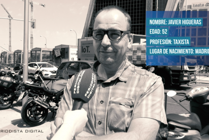 Javier Higueras: "En mi trabajo he visto de todo, una se&ntilde;orita se baj&oacute; (del taxi) a hacer pis en mitad de la calle"