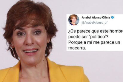 Tremendo 'zasca' a la nueva barrabasada de la actriz pésima Anabel Alonso en defensa del feminismo sectario de la Vice