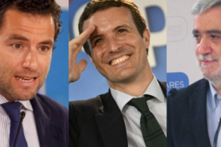 Borja S&eacute;mper le causa otro dolor de cabeza a Casado criticando en p&uacute;blico al PP por expedientar al juntero que vot&oacute; a favor de Bildu