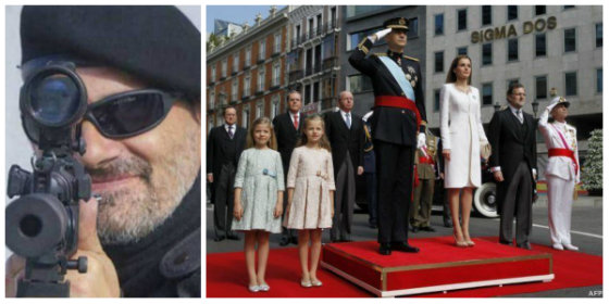 El 'francotirador' que pudo haber 'matado' a los Reyes de España y a la plantilla del Real Madrid deja con el culo al aire la seguridad del Estado