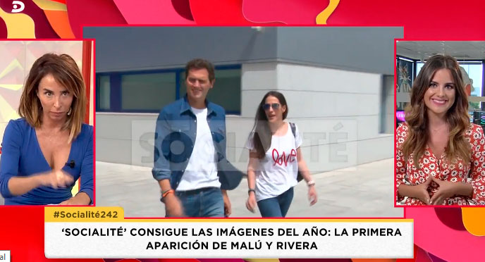 El espantoso rid&iacute;culo de Mar&iacute;a Pati&ntilde;o dando como exclusiva las im&aacute;genes de Mal&uacute; y Albert Rivera juntos saliendo del hospital