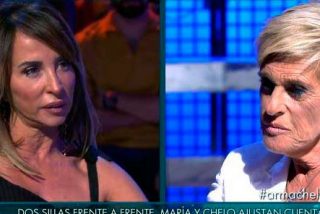 Chelo Garc&iacute;a Cortes recula y pide perd&oacute;n a Mar&iacute;a Pati&ntilde;o en directo en 'S&aacute;bado Deluxe'