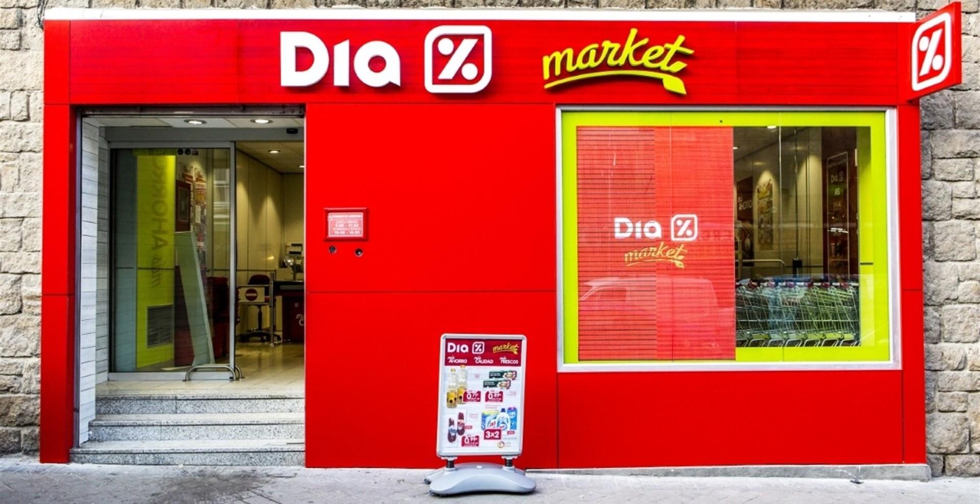 Supermercados 'DIA' se salva de la quiebra t&eacute;cnica y se dispara en Bolsa