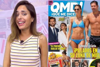 Pillan a Simeone en plena luna de miel y a Carlos Lozano y Miriam Saavedra besándose en Madrid