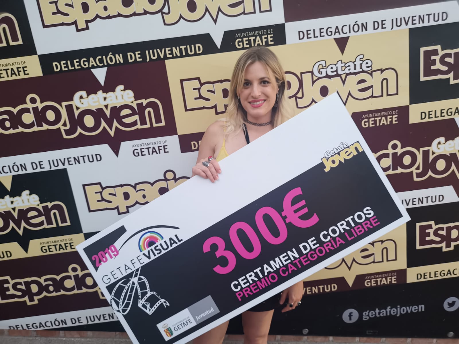 Sonia Exp&oacute;sito, realizadora audiovisual de Periodista Digital, gana el certamen Getafe Visual 2019