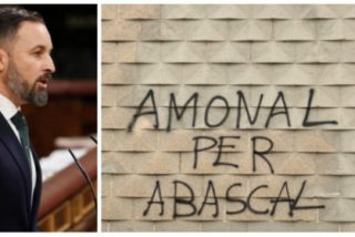 La amenazante pintada contra Abascal que resucita la peor de sus pesadillas