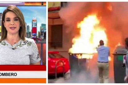 Las bromitas de mal gusto de Carme Chaparro para atacar a VOX: "Es la primera vez que en lugar de iniciar un incendio, lo apagan"