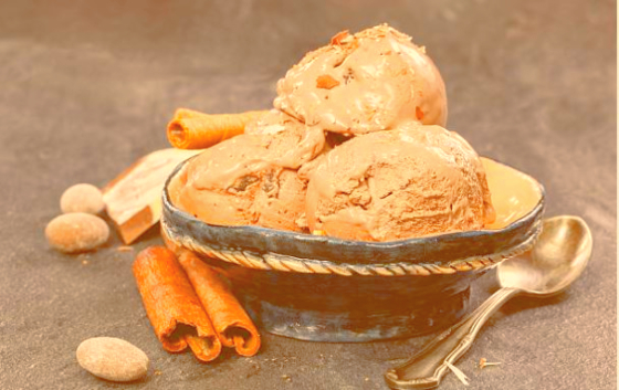 Helado de turrón 