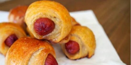 Rollitos de salchichas