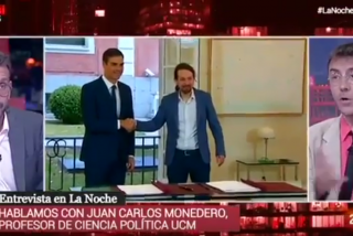 'Gloriosa' confesi&oacute;n de Monedero en 'La Noche en 24 Horas' sacando a la luz el chanchullo que ten&iacute;an perge&ntilde;ado PSOE y Podemos para mangonear en RTVE