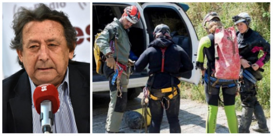 Alfonso Ussía 'despeña' a las desagradecidas espeleólogas perdidas en una cueva de Cantabria y que calificaron su rescate de "espectáculo de mierda"
