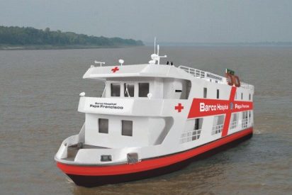 El barco-hospital Papa Francisco atender&aacute; a m&aacute;s de 700 mil personas de la Amazon&iacute;a