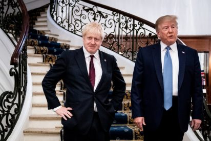 Donald Trump promete a Boris Johnson un acuerdo comercial r&aacute;pido EEUU-Reino Unido tras el Brexit