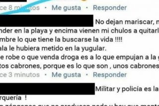 Detenido el usuario de Facebook acusado de un delito de odio por sus comentarios contra el polic&iacute;a apu&ntilde;alado en Punta Umbr&iacute;a