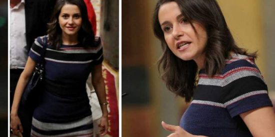 El ce&ntilde;ido vestido de punto de In&eacute;s Arrimadas altera el pulso a las redes sociales