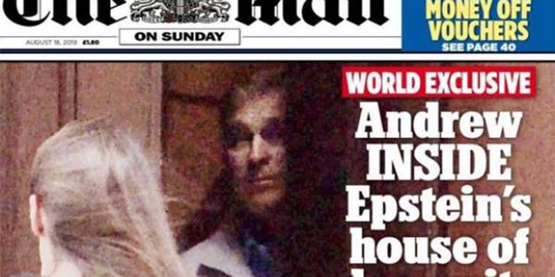 El pr&iacute;ncipe Andr&eacute;s de Inglaterra, se muestra "horrorizado" tras aparecer en un v&iacute;deo en la casa donde Epstein abusaba de menores