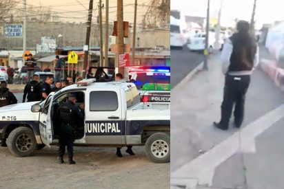 El mexicano impasible: mira el brutal tiroteo con la manos en los bolsillos y sin siquiera pesta&ntilde;ear y se vuelve viral en redes