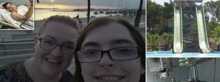 Chica brit&aacute;nica denuncia que se ha roto la columna en un tobog&aacute;n