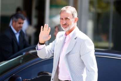 El detalle 'm&aacute;gico' en la visita de Felipe VI al rey Juan Carlos que tiene al personal perplejo