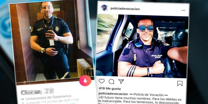 La Polic&iacute;a Nacional se planta ante los &lsquo;polis guapos&rsquo;: habr&aacute; expedientes si suben selfies a Instagram