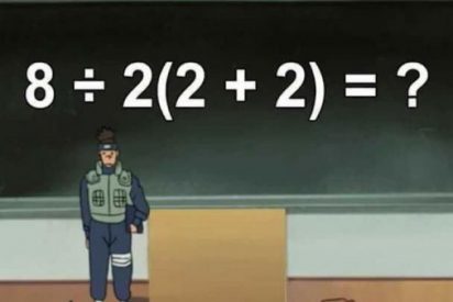 &iquest;Eres capaz de resolver la operaci&oacute;n matem&aacute;tica imposible que se ha hecho viral en Twitter: 8&divide;2(2+2)?