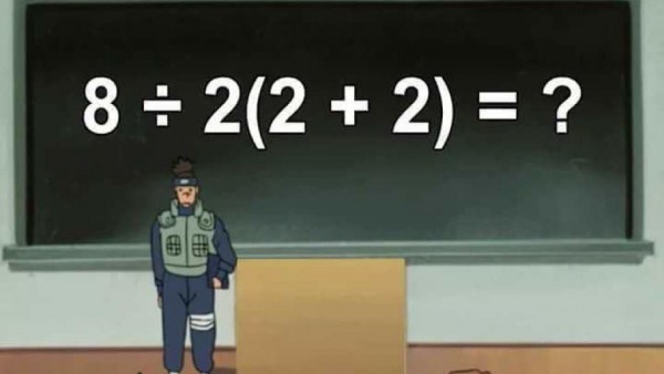 &iquest;Eres capaz de resolver la operaci&oacute;n matem&aacute;tica imposible que se ha hecho viral en Twitter: 8&divide;2(2+2)?