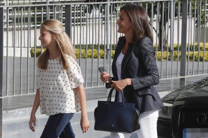 La frase de Letizia que todos han escuchado a su llegada al hospital para ver a Don Juan Carlos
