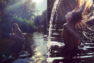 Leticia Dolera se queda en cueros vivos y reta a los censores de  Instagram: "Así veo a mis amigas cuando vamos al río"