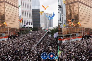 Manifestantes de Hong Kong usan el juego Pokémon Go para organizarse y evitar el control del gobierno chino