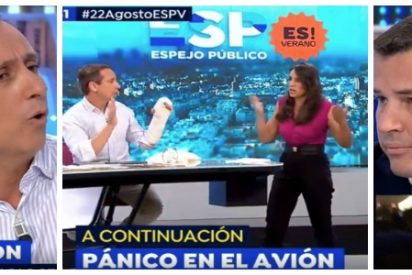 Cuesta vapulea a Juan Segovia y la presentadora acude al rescate del socialista: "Carlos, hasta aquí"