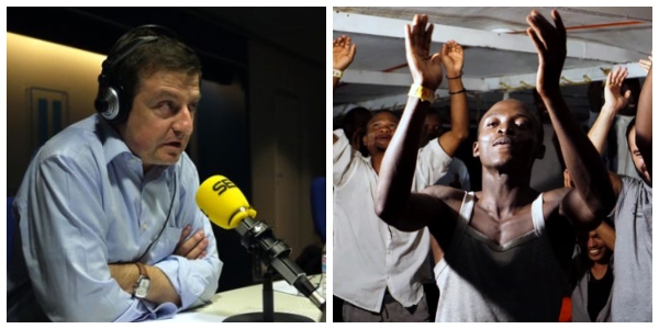 A la Cadena SER le sale un tertuliano inc&oacute;modo sobre el Open Arms: "Yo no puedo entrar en un local de alterne y llevarme a las mujeres en una furgoneta"