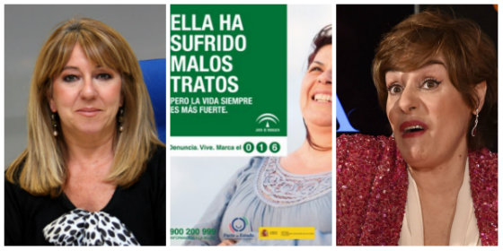 Anabel Alonso y las 'feminazis' de RTVE se ciscan en la campaña contra la violencia de género de la Junta andaluza y en Twitter se llevan un fenomenal correctivo
