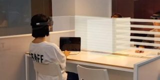 Desarrolladores tecnol&oacute;gicos proponen separar los cub&iacute;culos de las oficinas utilizando cascos de realidad aumentada