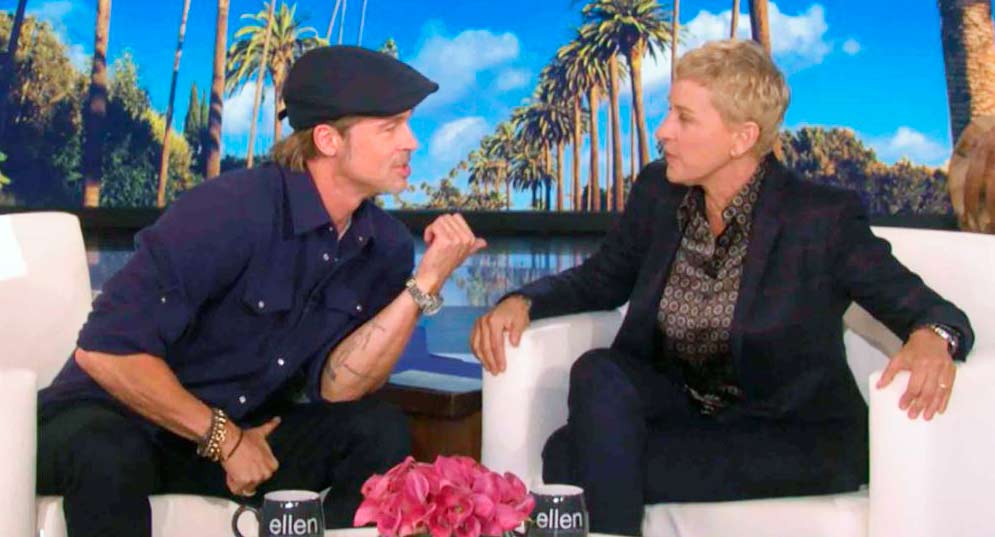 Esc&aacute;ndalo en Hollywood: Brad Pitt y Ellen DeGeneres compartieron a la misma novia