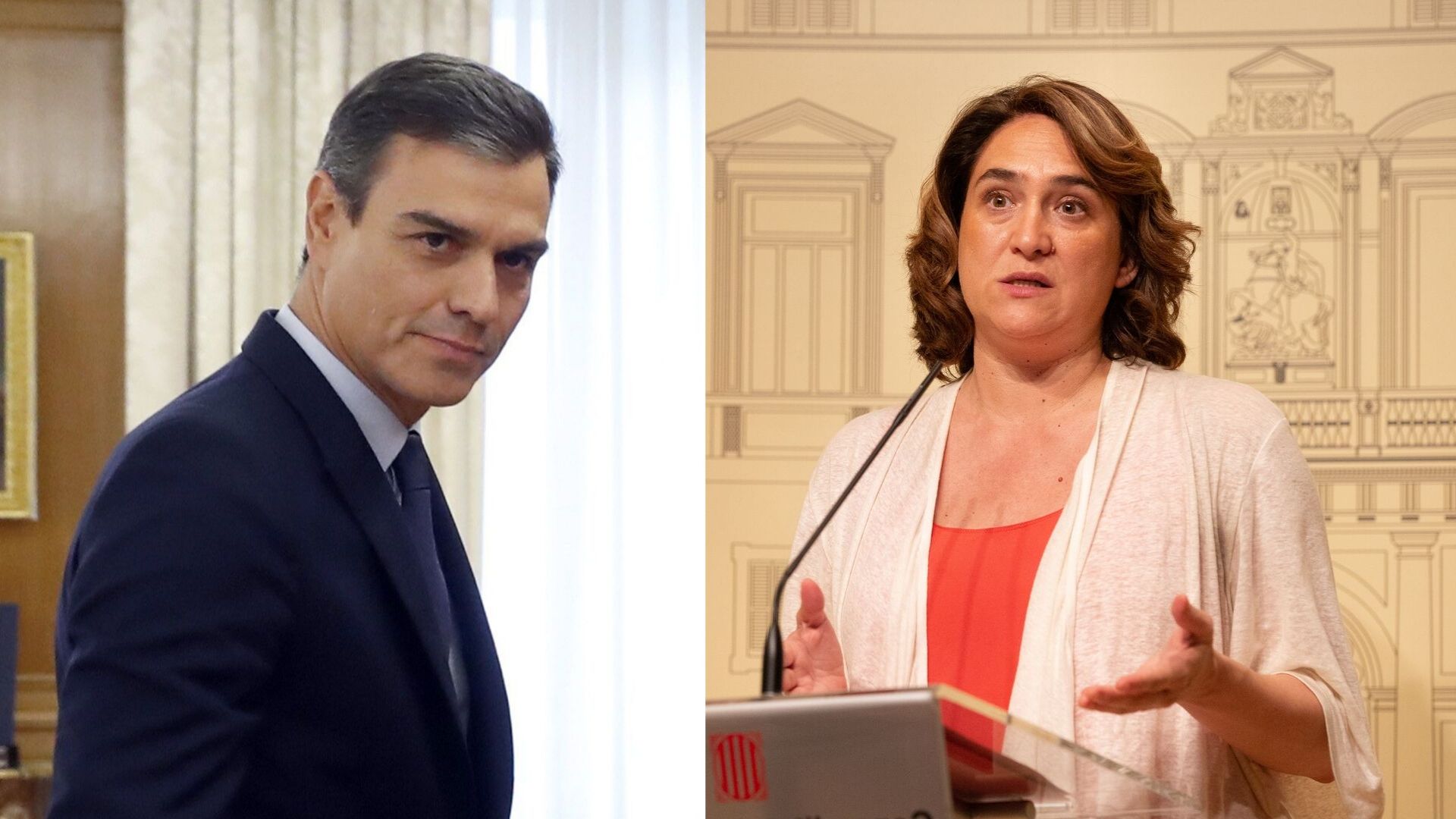 'Nada' Colau se pone como una mona cabreada con S&aacute;nchez y sale al rescate de sus amigos podemitas