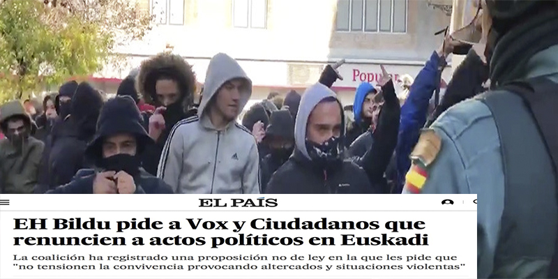 Bildu quiere echar a Vox, Cs y PP de una parte de Espa&ntilde;a y as&iacute; lo blanquea 'El Pa&iacute;s'