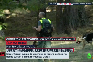 El cad&aacute;ver encontrado en la sierra de Madrid es el de Blanca Fern&aacute;ndez Ochoa