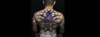 V&iacute;deo Viral: un tatuaje escalofriante