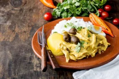 Ají de gallina peruano