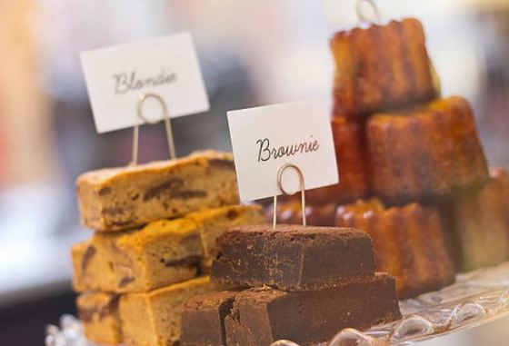 Blondies o brownies rubios