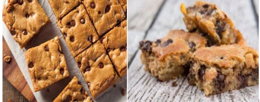 Blondies o brownies rubios, recetas