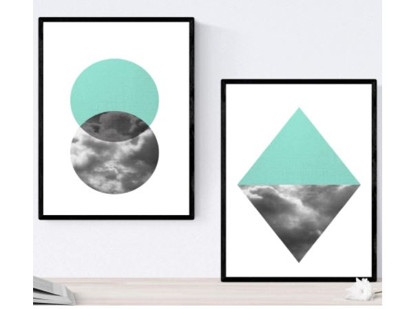 Cuadros minimalistas para decorar
