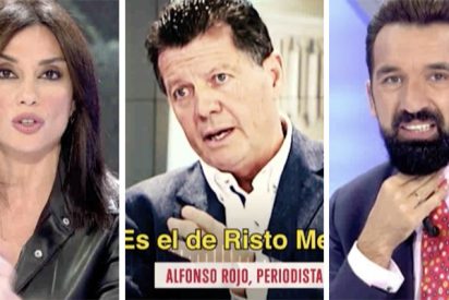 Alfonso Rojo y los lamentables comediantes de Cuatro. 