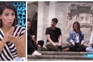 Ana Pastor moviliza el voto joven de izquierdas llevando de excursi&oacute;n a cuatro chavales al Valle de los Ca&iacute;dos