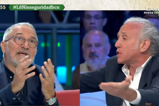 Ba&ntilde;o de cifras de Eduardo Inda a un Xavier Sard&aacute; que se desespera por defender la labor de 'Nada' Colau en materia de seguridad