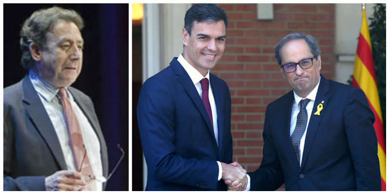 Uss&iacute;a sale en defensa de la Guardia Civil y sacude la del pulpo al "paleto may&uacute;sculo" de Torra y al "calzonazos" de S&aacute;nchez