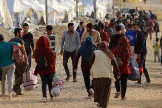 Erdogan insiste en su amenaza de abrir las puertas de Europa a millones de refugiados sirios: "No es chantaje, sino una soluci&oacute;n"