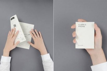 Google te ofrece una destoxicaci&oacute;n digital con su nuevo 'tel&eacute;fono' de papel