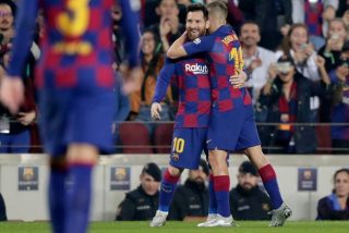 El Barcelona le pasa por encima al Valladolid (5-1) con doblete de Messi incluido